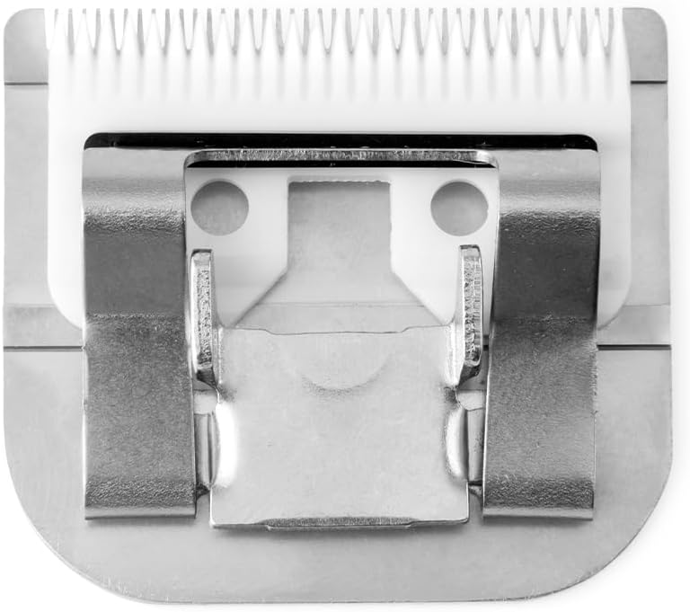 KBDS 40 Detachable Ceramic Pet Clipper Blades,Compatible with Most Andis,Wahl A5 Clippers,Made of Ceramic Blade Cutter and Carbon Steel Blade,1/100'' 0.25mm Cut Length, #40 Blade - Image 2